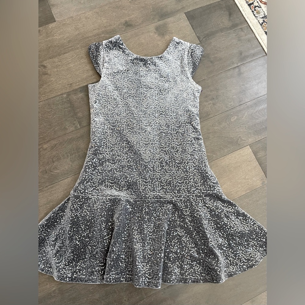 Elegant Sequin Girls Dress